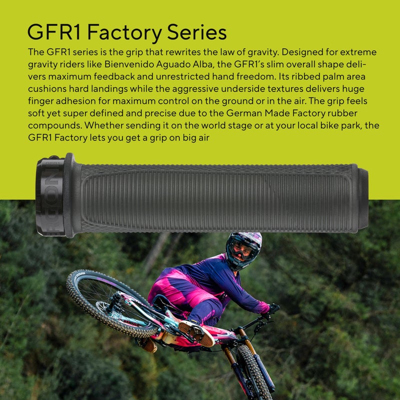 ERGON Unisex's GFR1 Grips, Frozen Stealth, One Size - Image 2